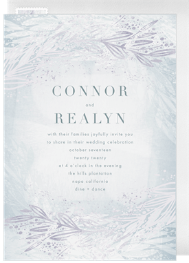 'Ethereal Romance' Wedding Invitation