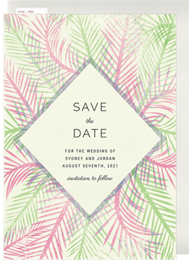 'Palmetto' Wedding Save the Date