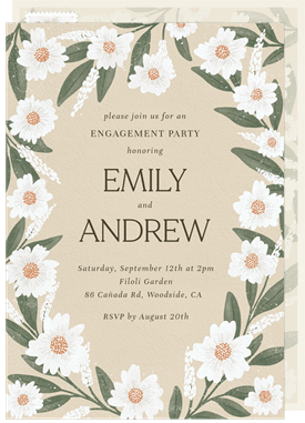 'Garden Shower' Party Invitation