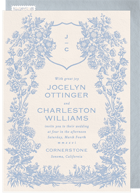 'Floral Reverie' Wedding Invitation