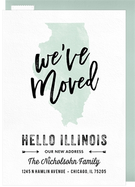 'Hello Illinois' Moving Announcement