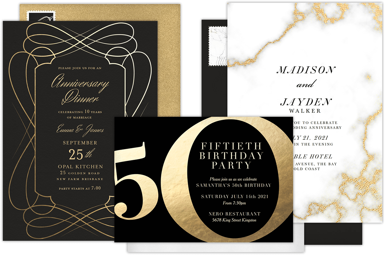 Anniversary Invitations