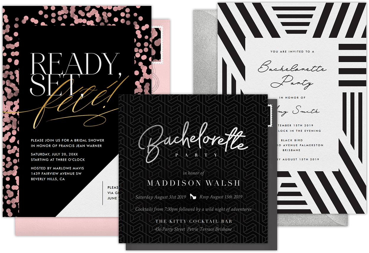 Bachelorette Party Invitations