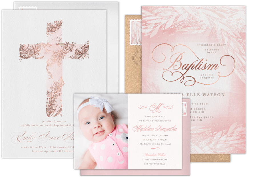 Baptism Invitations