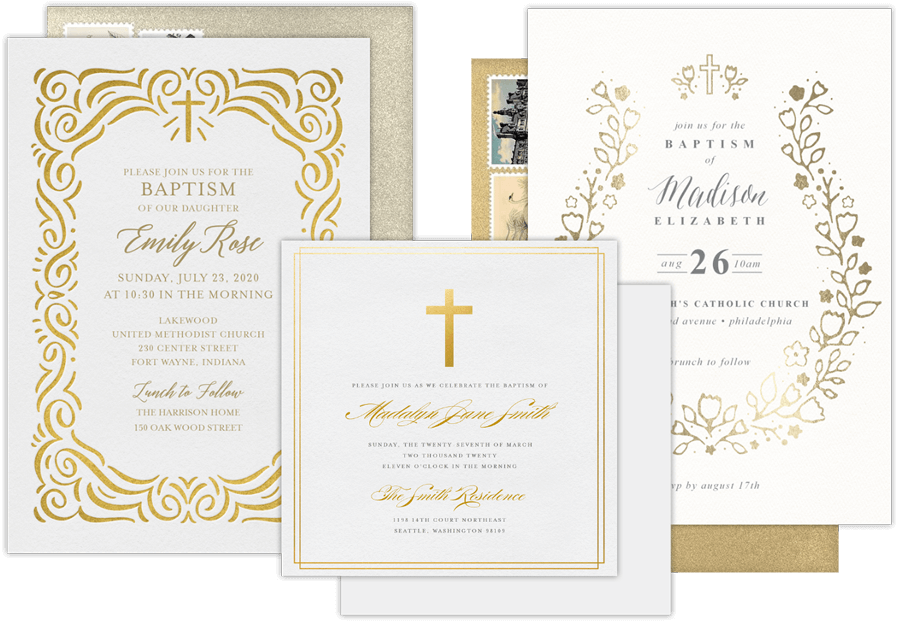 Baptism Invitations