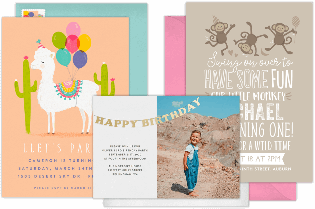 Birthday Party Invitations