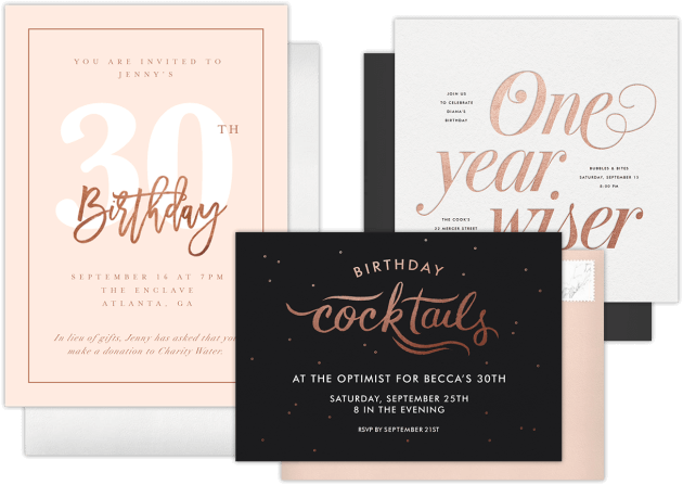 Birthday Party Invitations