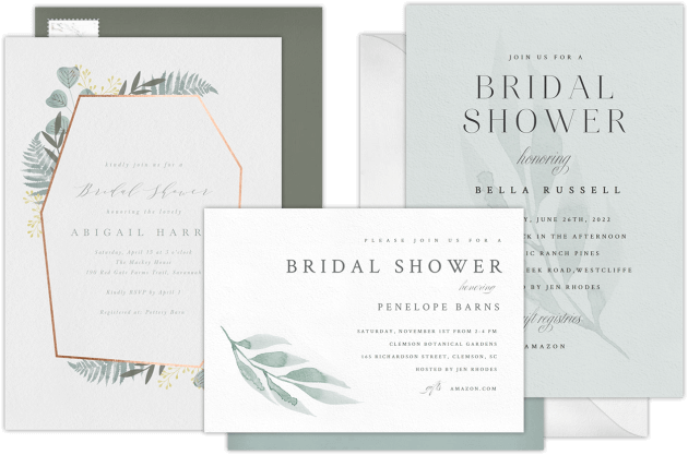 Bridal Shower Invitations