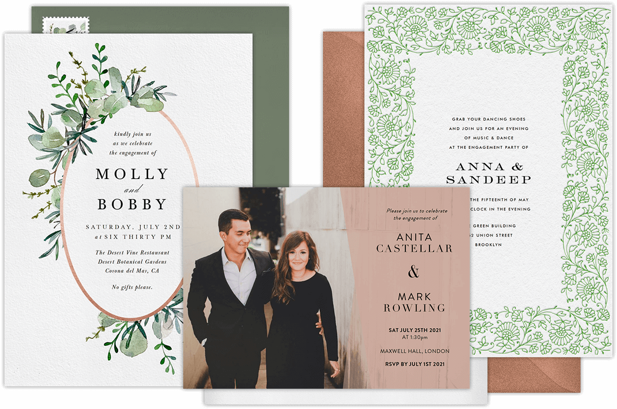 Engagement Party Invitations